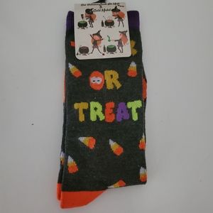 Gold Medal Trick or Treat Halloween Crew Socks